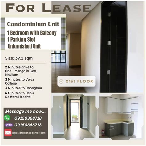 Apartment For Rent near Fuente Osmena Circle .